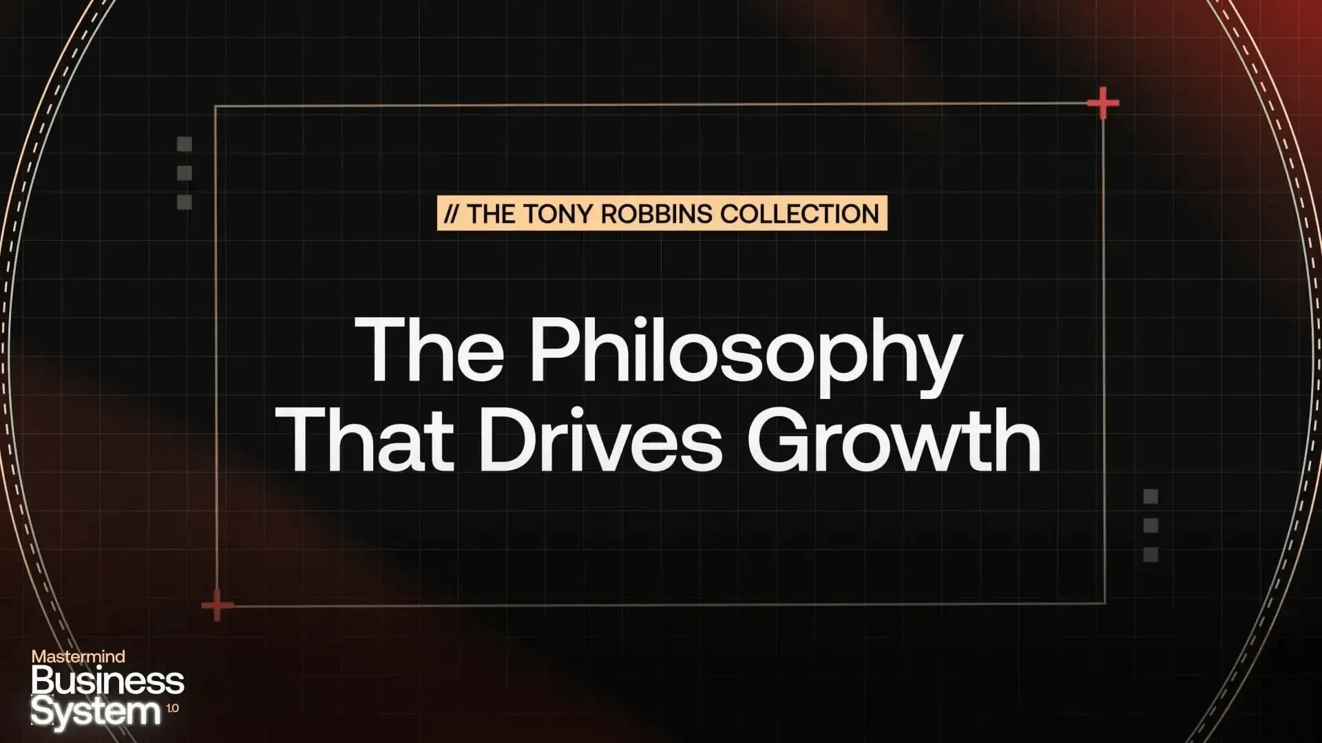 The Philosophy That Drives Growth lesson poster