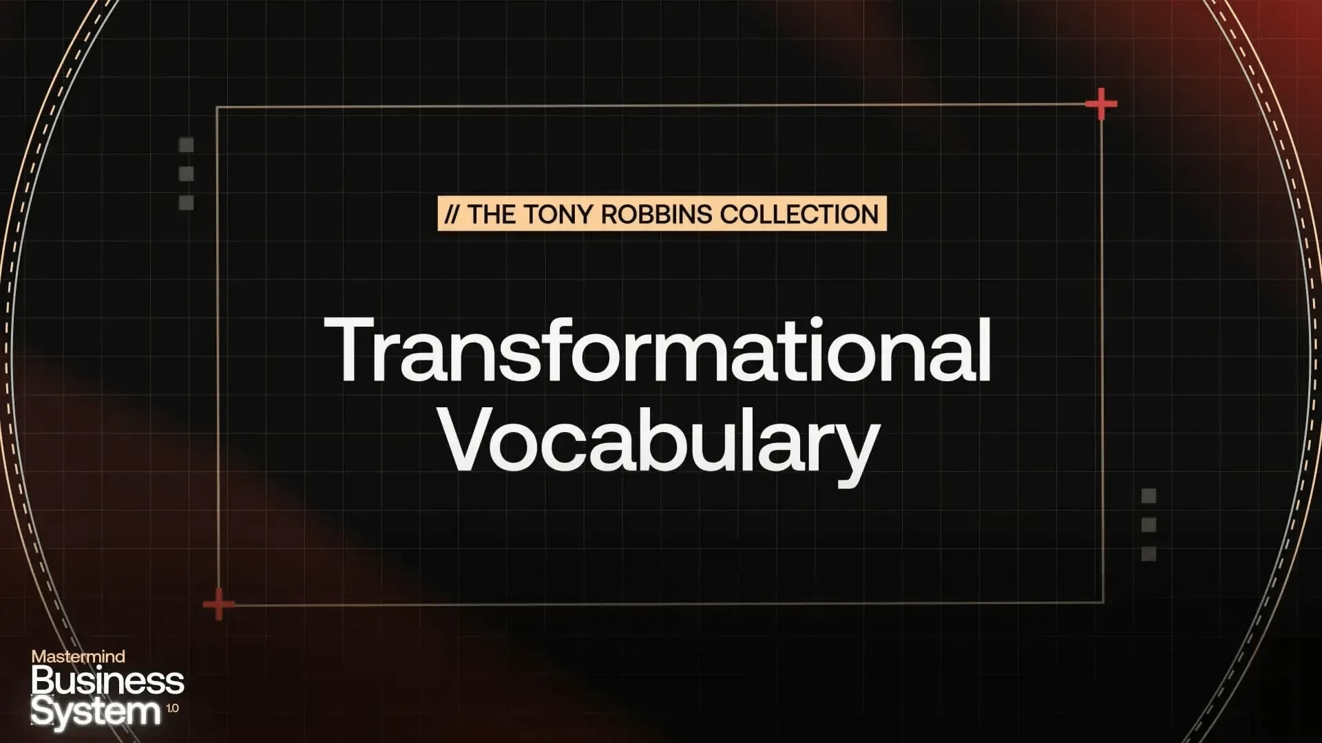 Transformational Vocabulary lesson poster