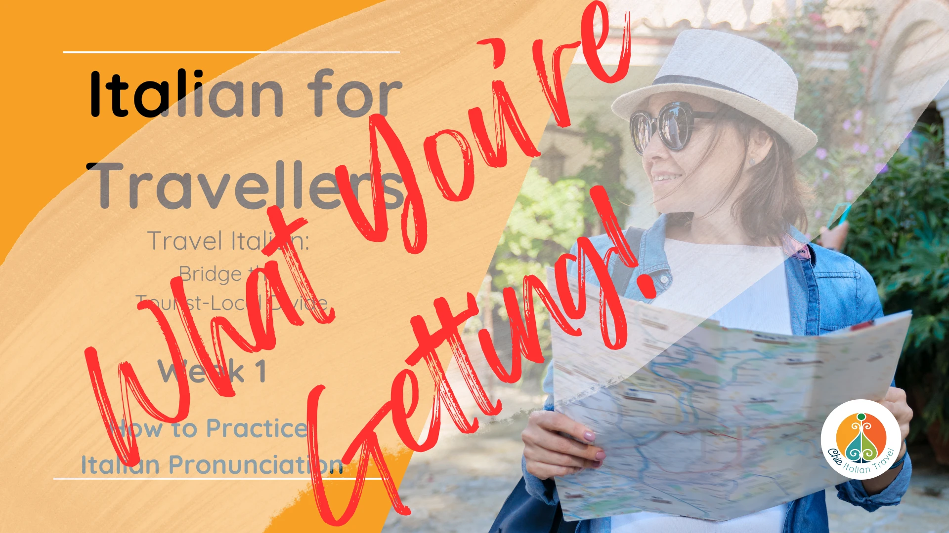 Outline and Objectives: What You're Getting! lesson poster
