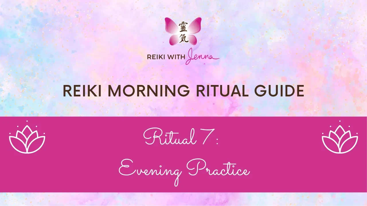 Ritual 7: Evening Practice lesson poster