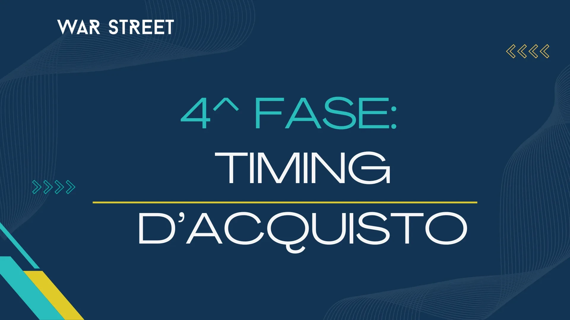 4° Fase: Timing d'Acquisto lesson poster