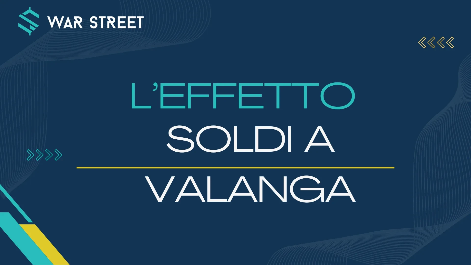 Effetto soldi a valanga lesson poster