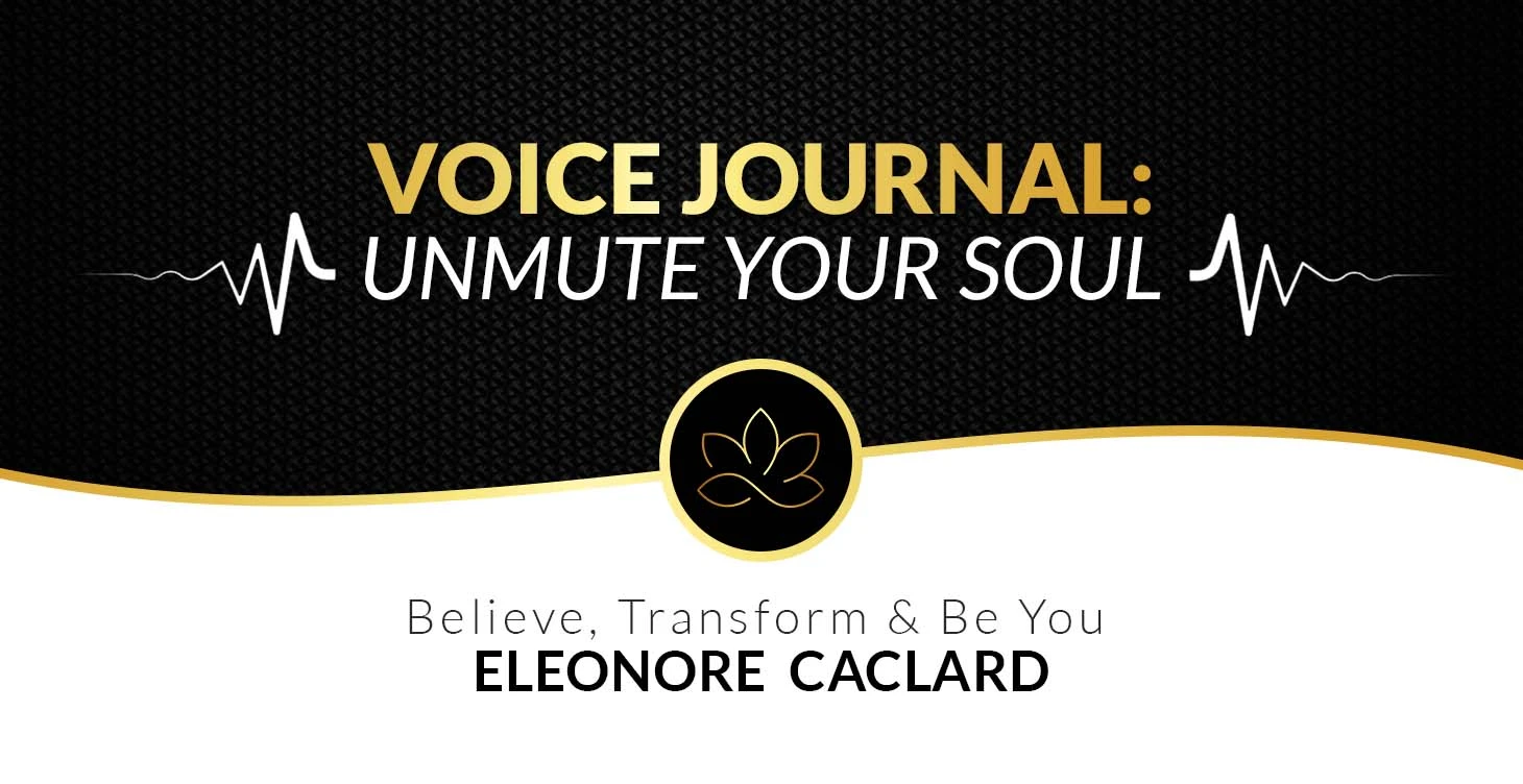Voice Journal: Unmute Your Soul lesson poster