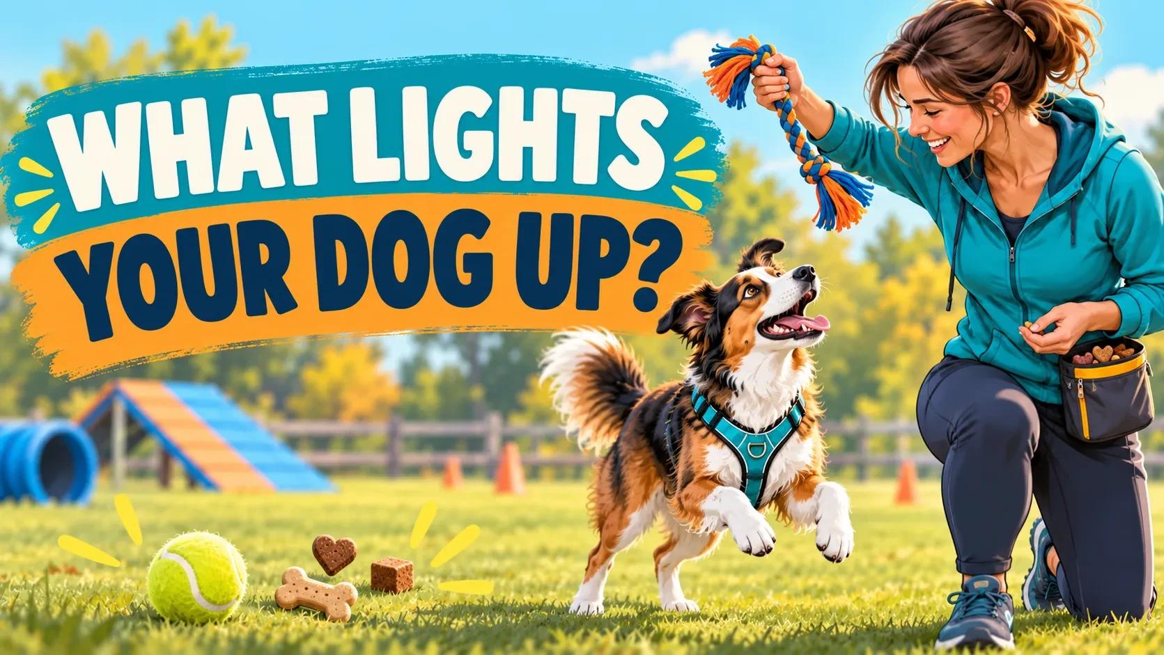 Reward & Motivation: What Lights Your Dog Up? lesson poster
