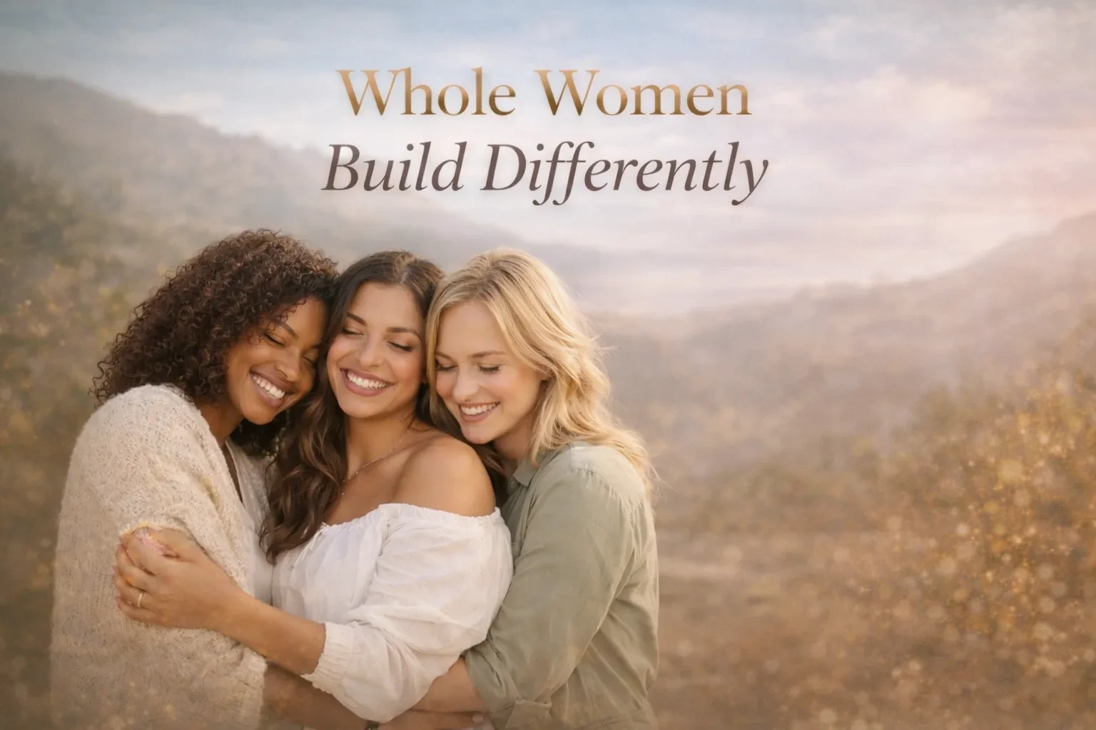 Whole Women Build Differently lesson poster
