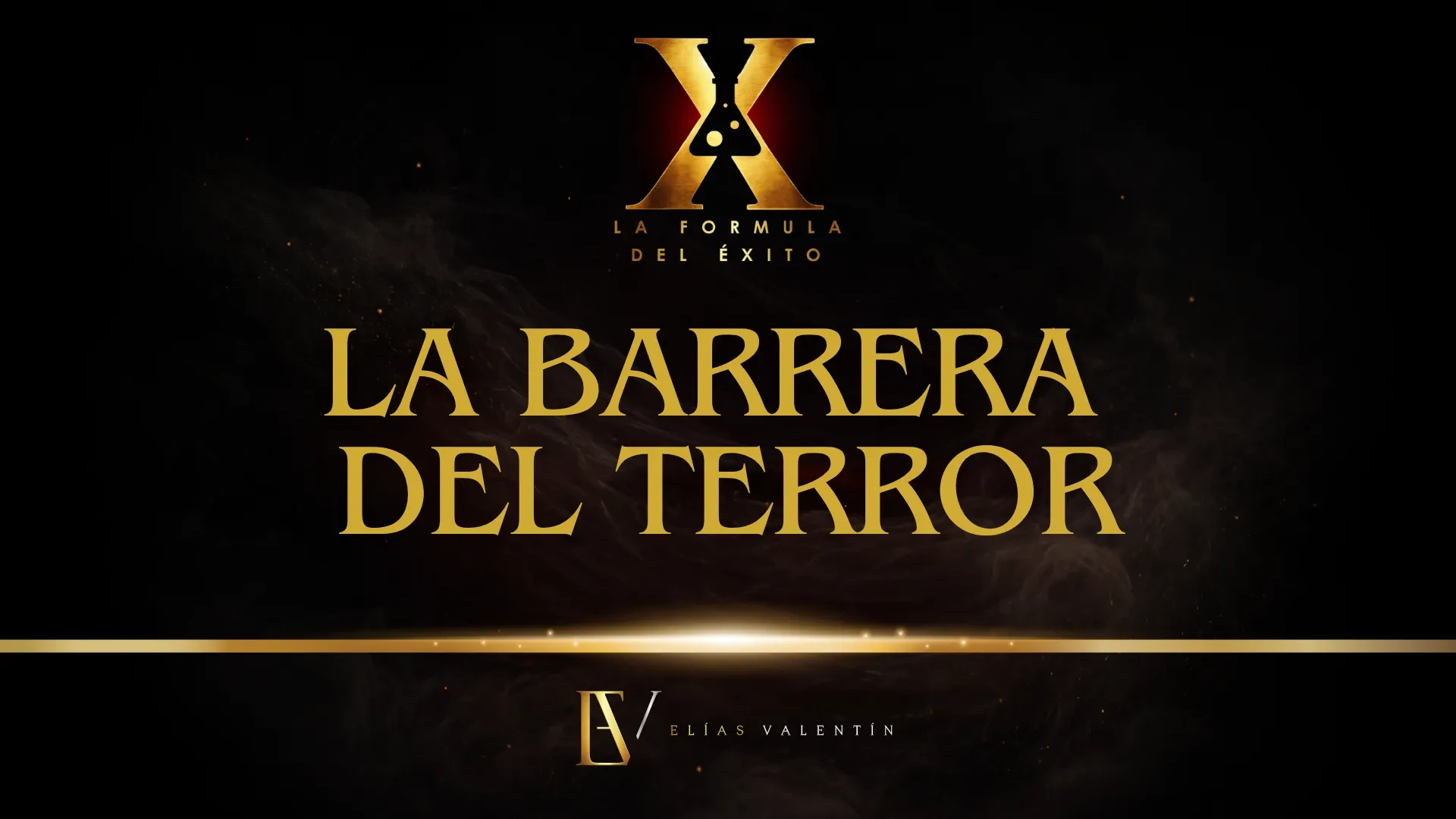 La barrera del terror lesson poster
