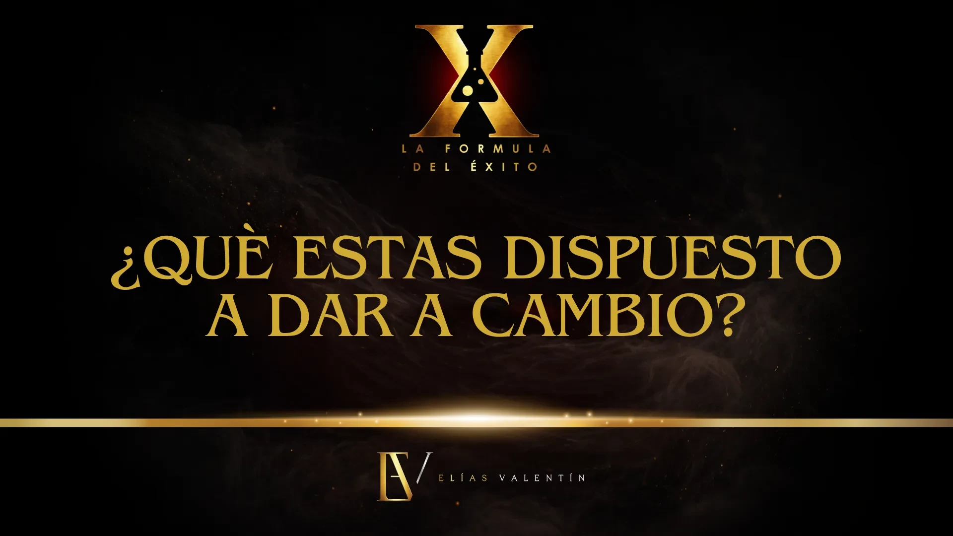 ¿Que estás dispuesto a dar a cambio? lesson poster