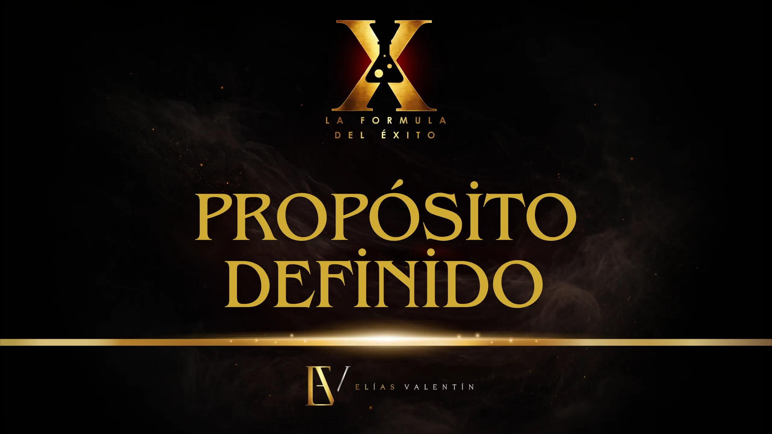 Propósito Definido lesson poster