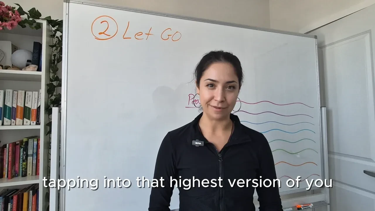Step 2: Let Go lesson poster