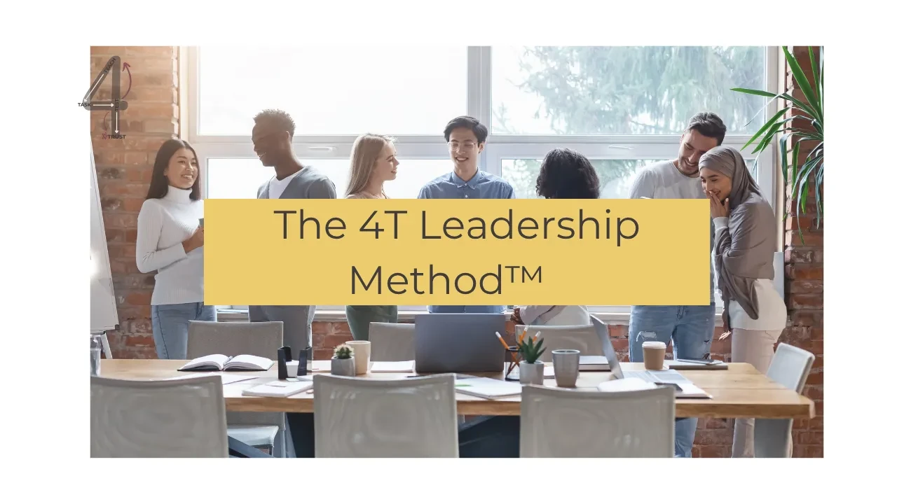 The 4T Leadership Framework™ lesson poster