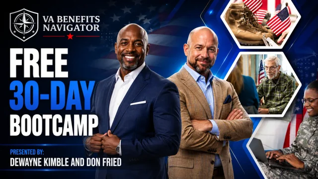 VA Benefits Navigator — Free 30-Day Bootcamp Challenge