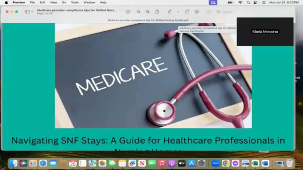 Medicare provider Tips JULY 2025 lesson poster