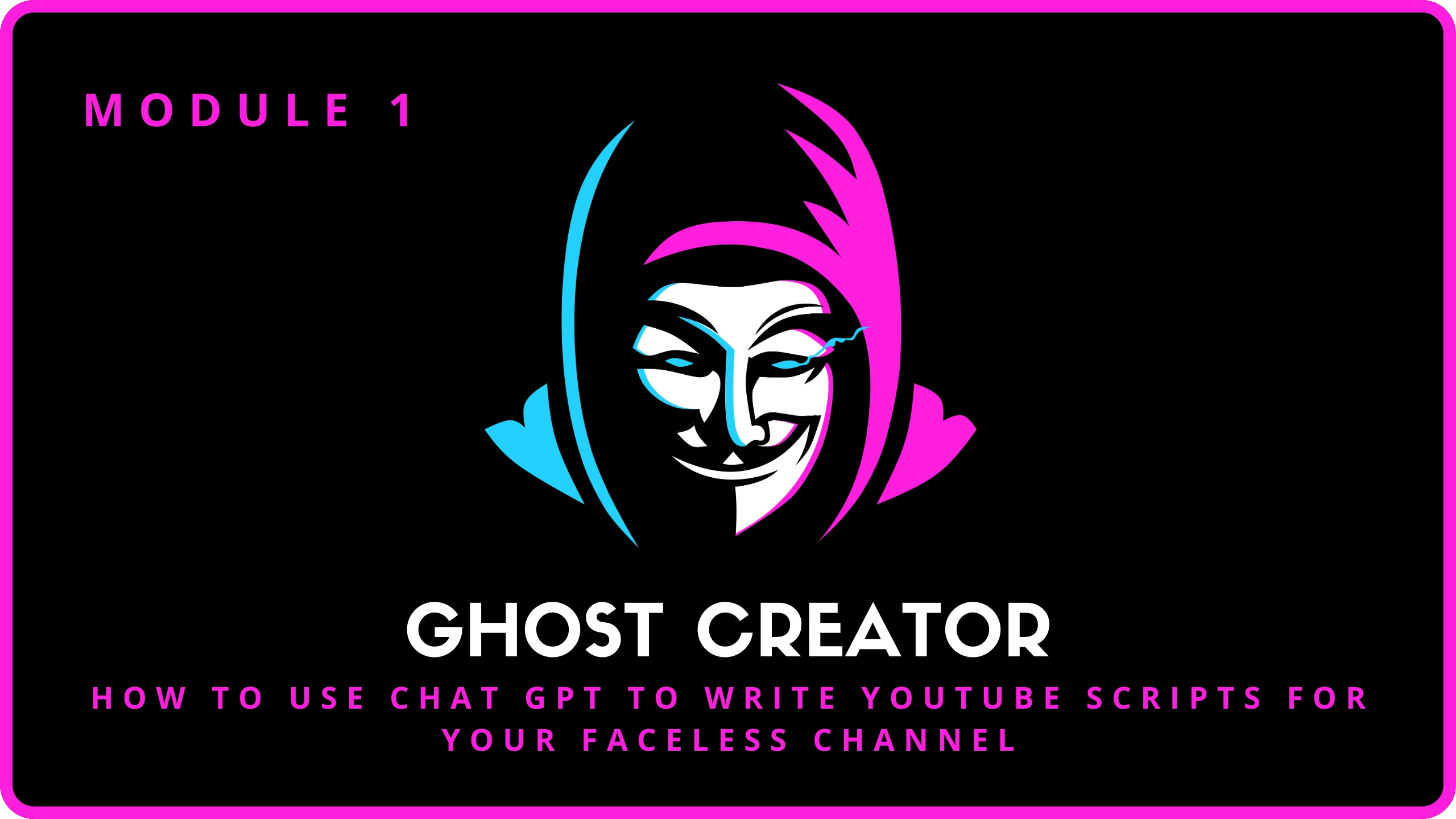 28. How to Use Chat GPT to Write YouTube Scripts for Your Faceless Channel lesson poster