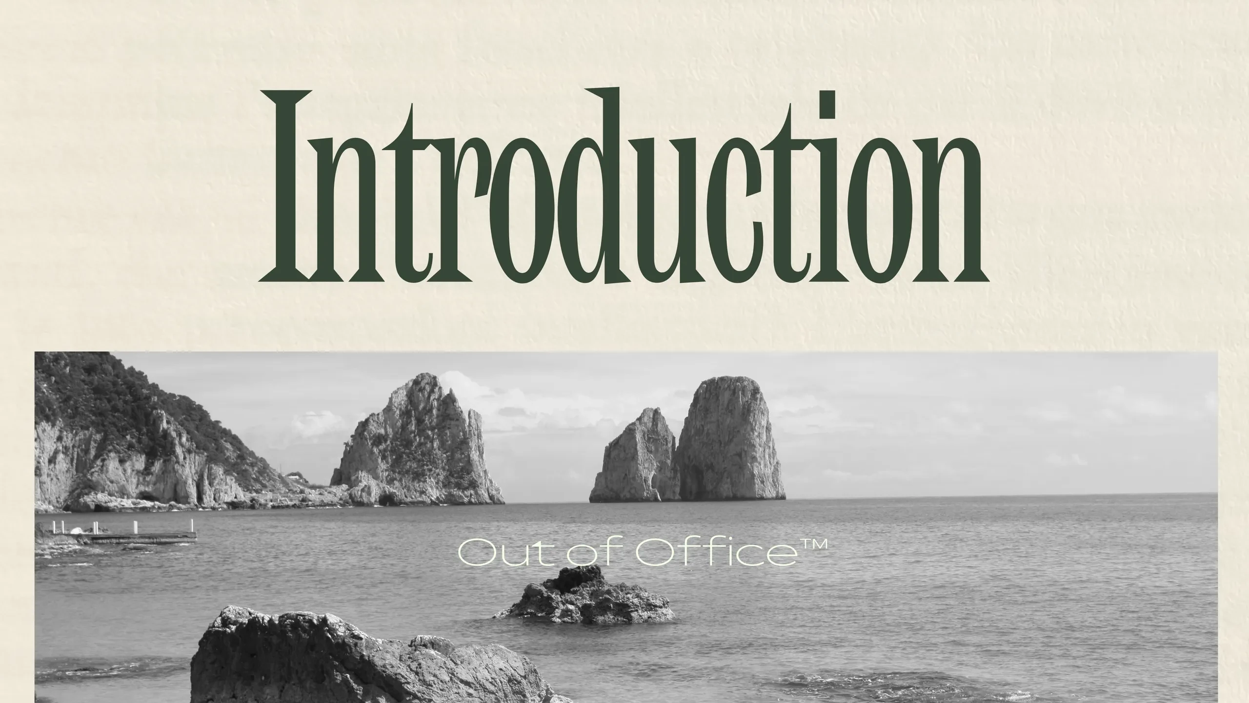 Welcome, We Are Soooo Out of Office™ lesson poster