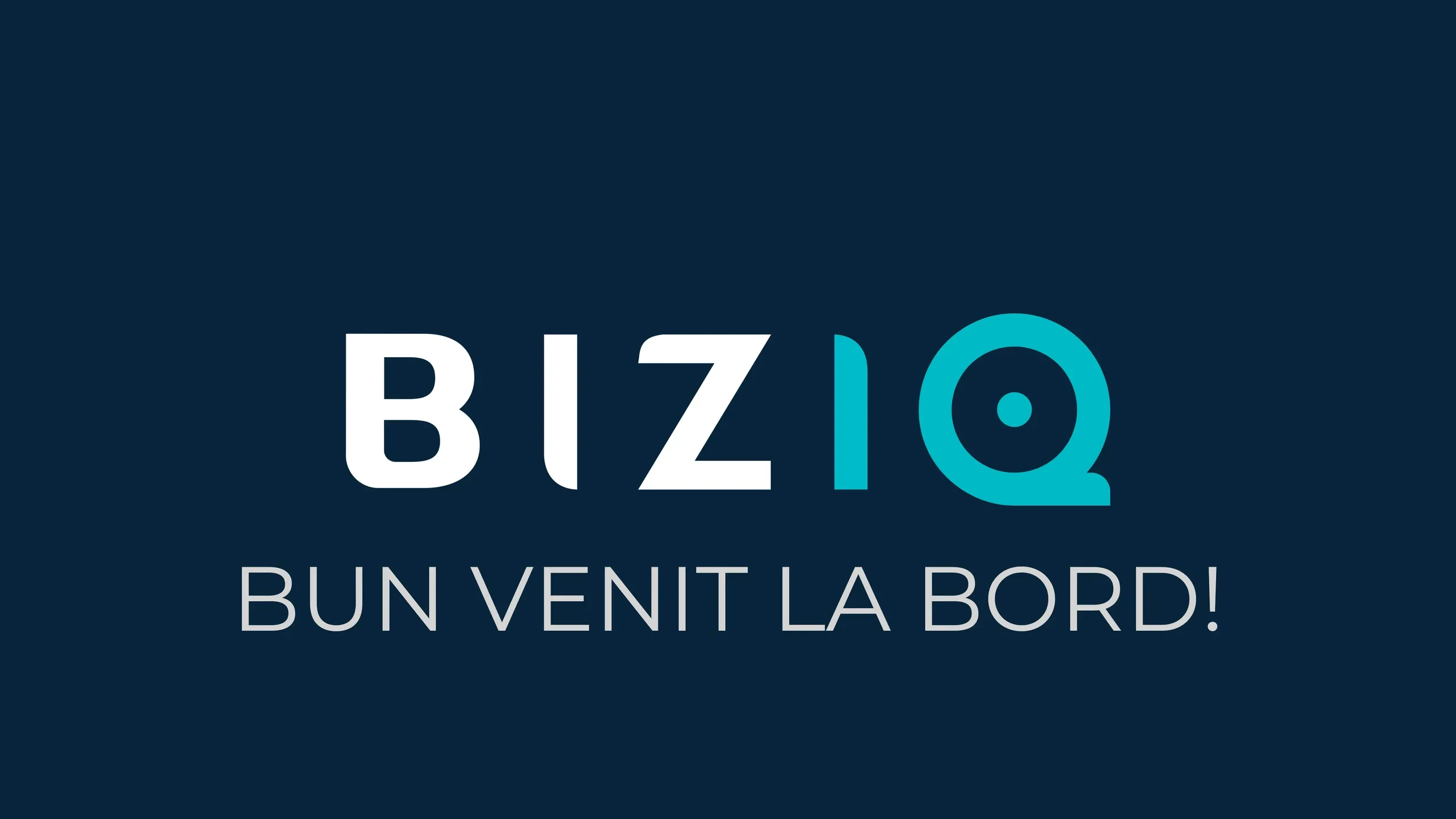 BUN VENIT LA BORD! lesson poster