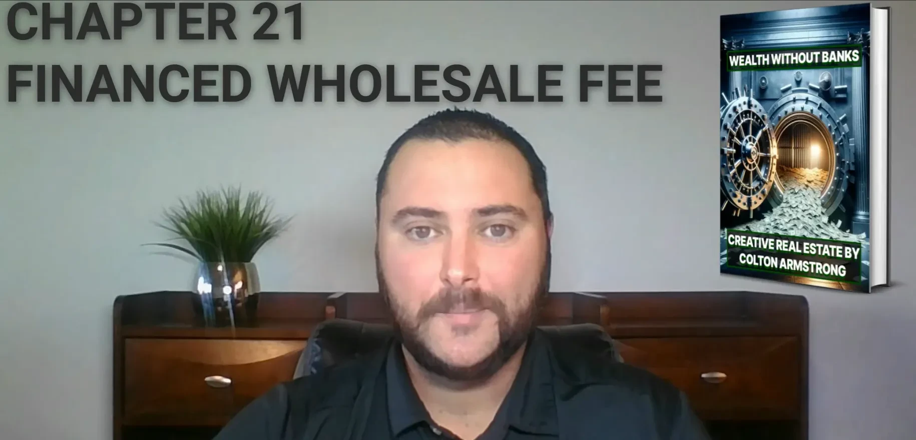 21. Wholesale with Financed Wholesale Fee lesson poster