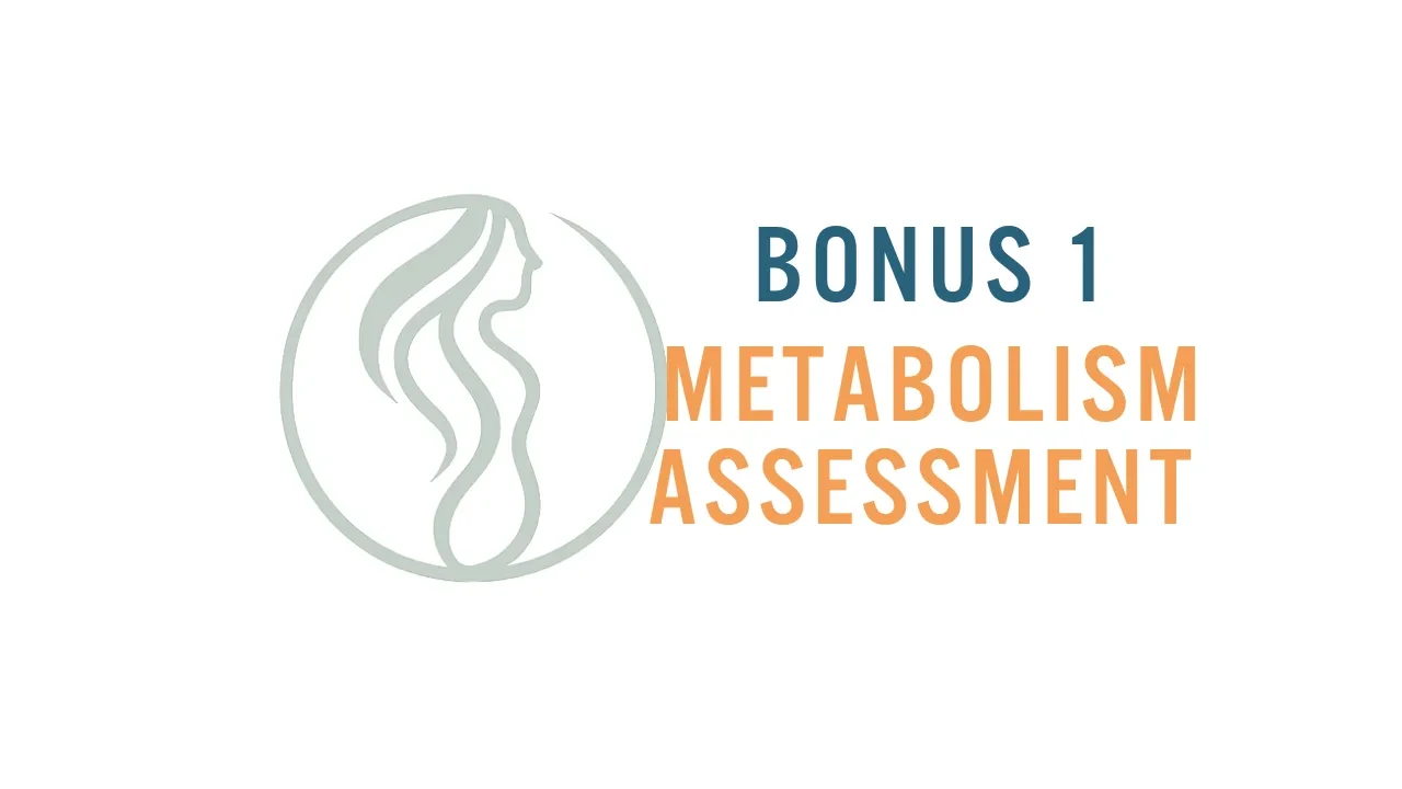 BONUS 1 - METABOLISM ASSESSMENT lesson poster