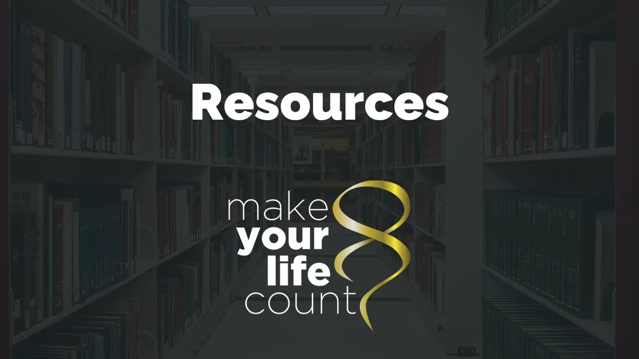 Support Resources - Course Guide lesson poster