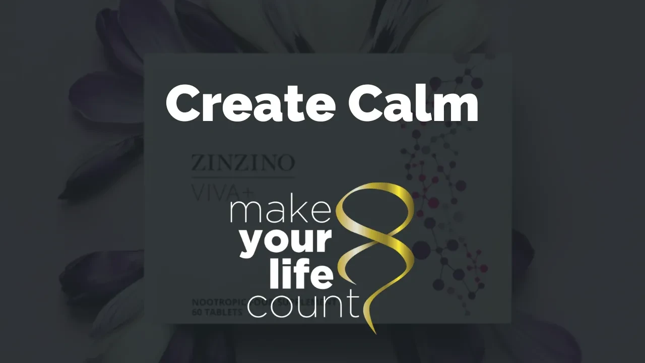 Create Calm with Viva, Find Body, Mind Balance lesson poster