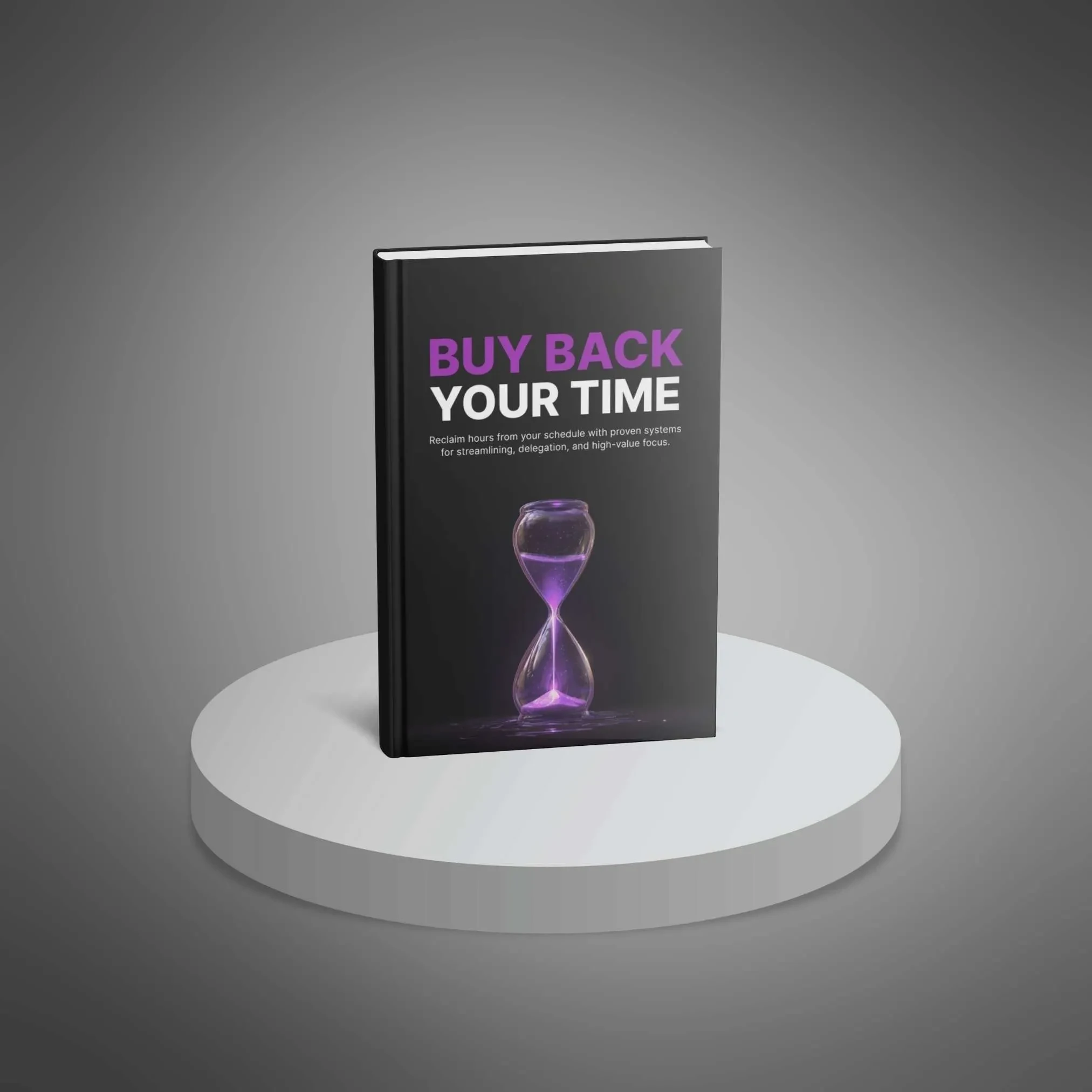 Buy Back Your Time- Ebook lesson poster