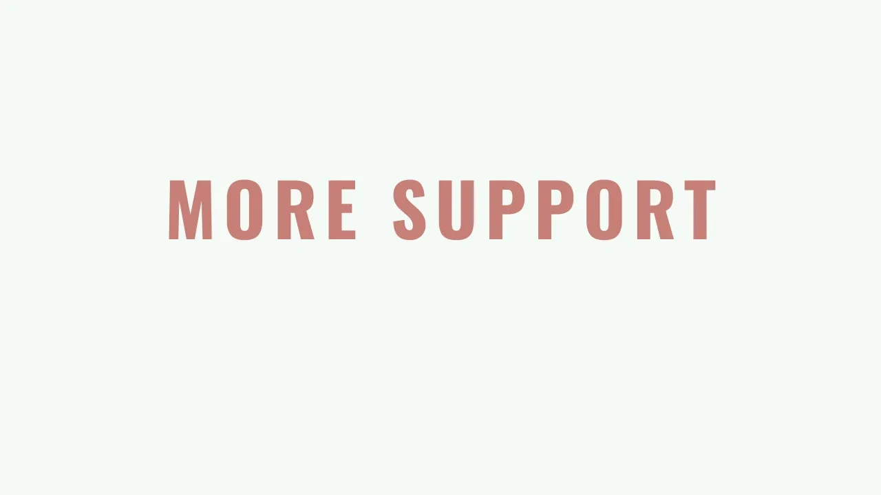 Looking for More Support? lesson poster