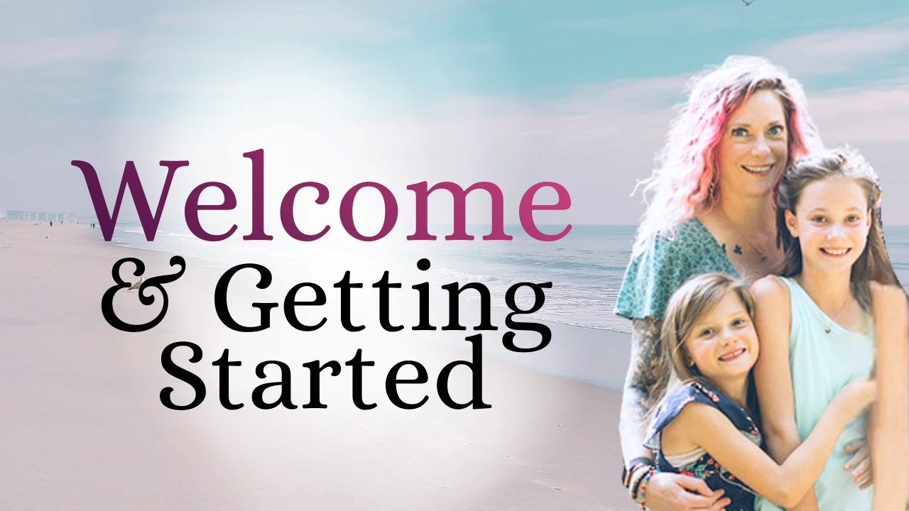 Welcome & Getting Started lesson poster