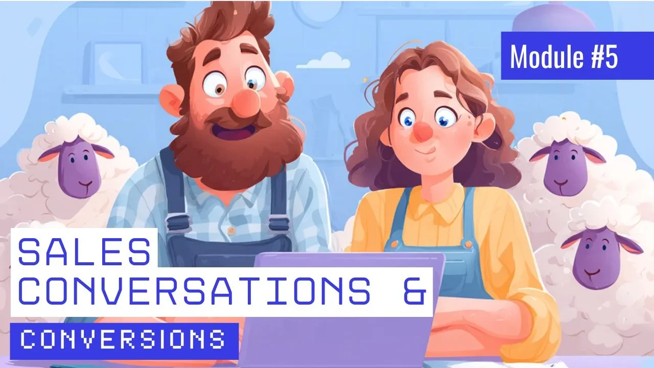 Module #5 - AI-Enhanced Messaging, Sales Scripts & Follow-Ups lesson poster