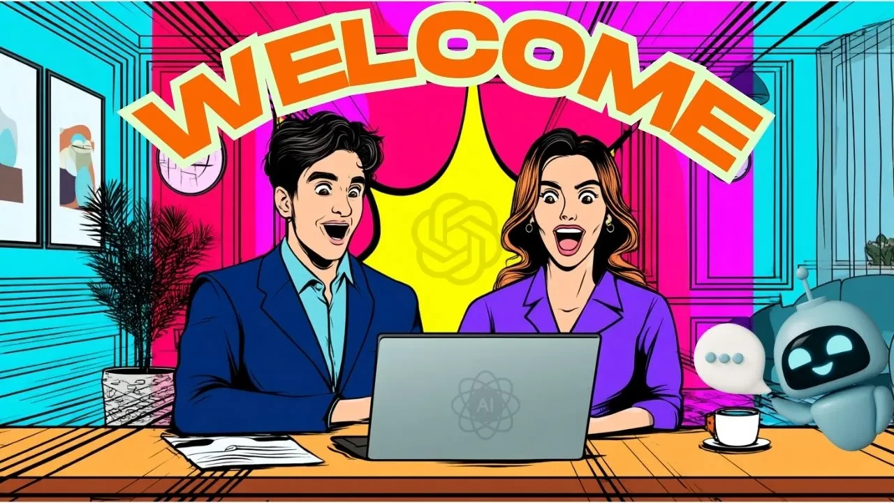 Welcome to the AI For Business lesson poster