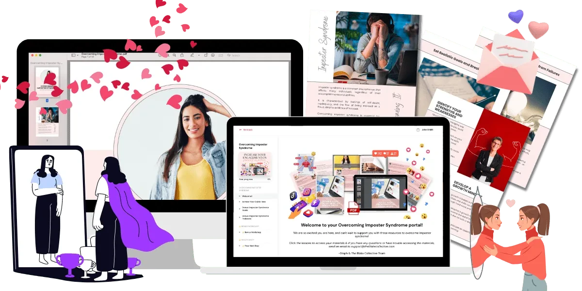 Access Your Imposter Syndrome Guide Here lesson poster