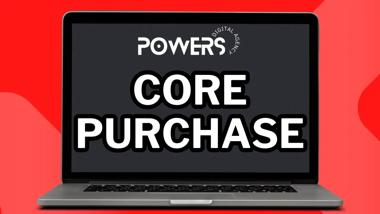 Core Purchase Snapshot lesson poster