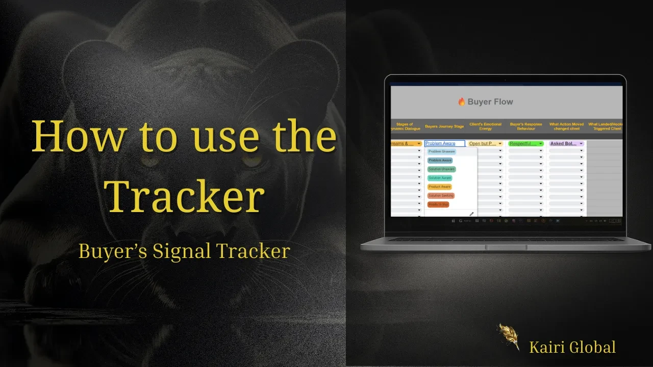 How to use the Tracker lesson poster