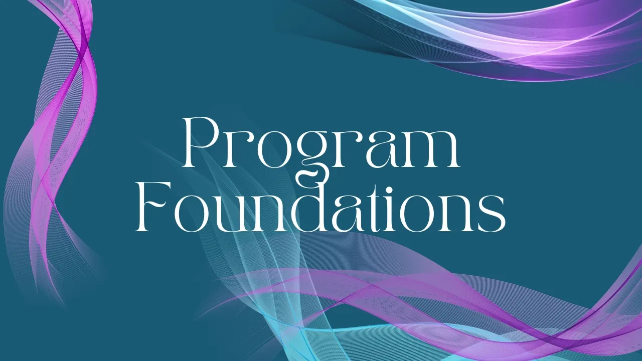 Program Foundations lesson poster