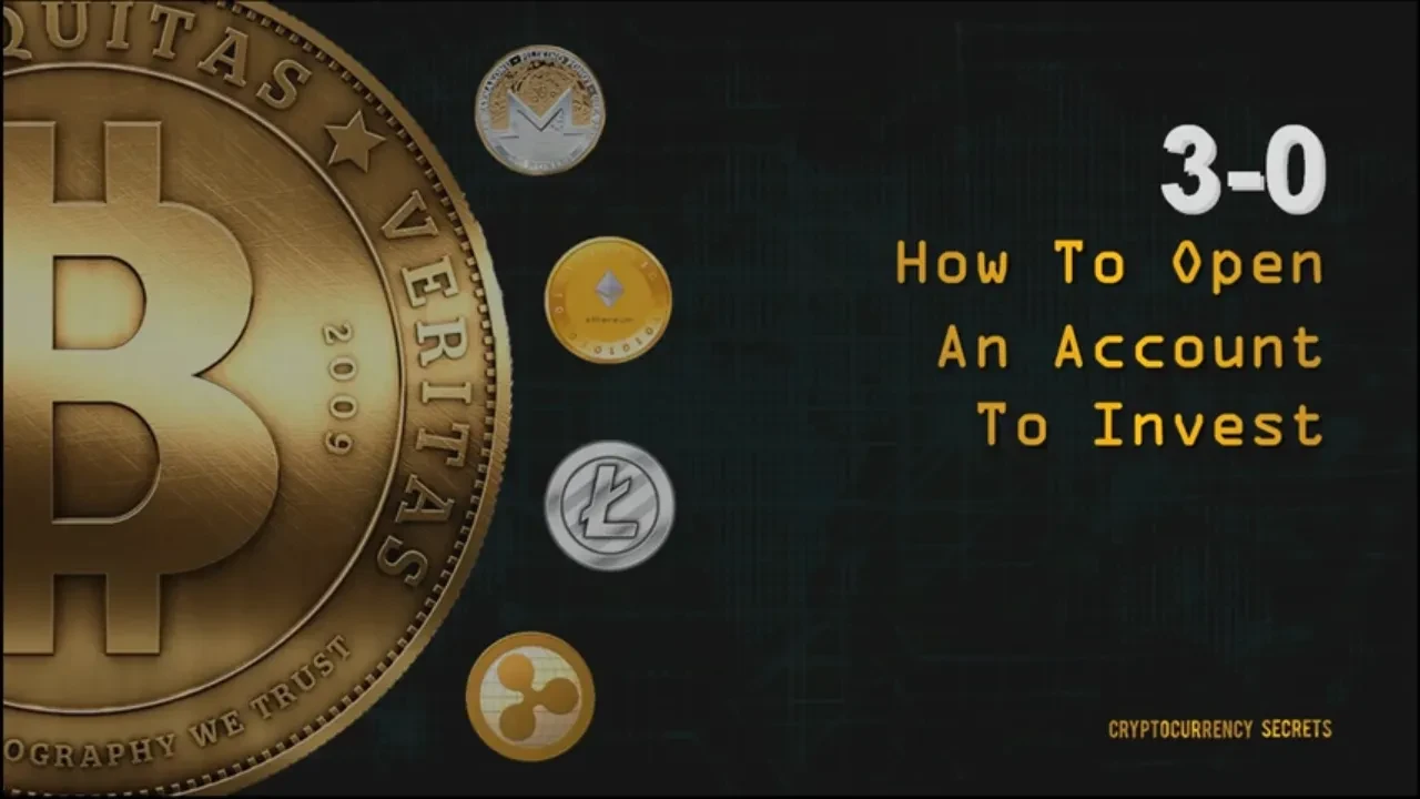 Lesson 3: How To Open An Account To Invest lesson poster