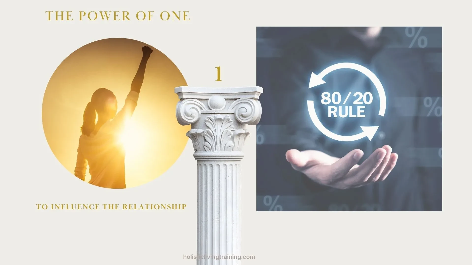 Pillar 1 The Power of One lesson poster