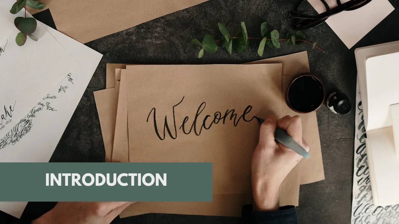 Introduction lesson poster