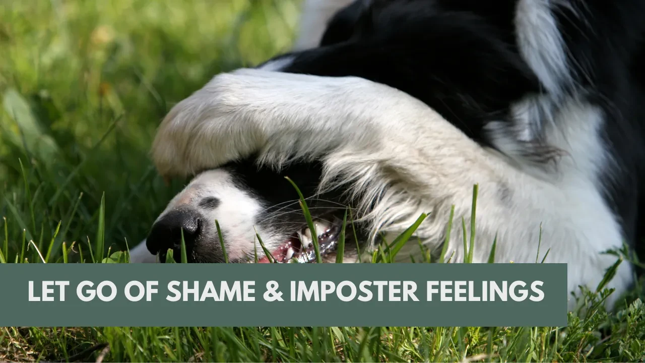 Let Go of Shame & Imposter Feelings lesson poster