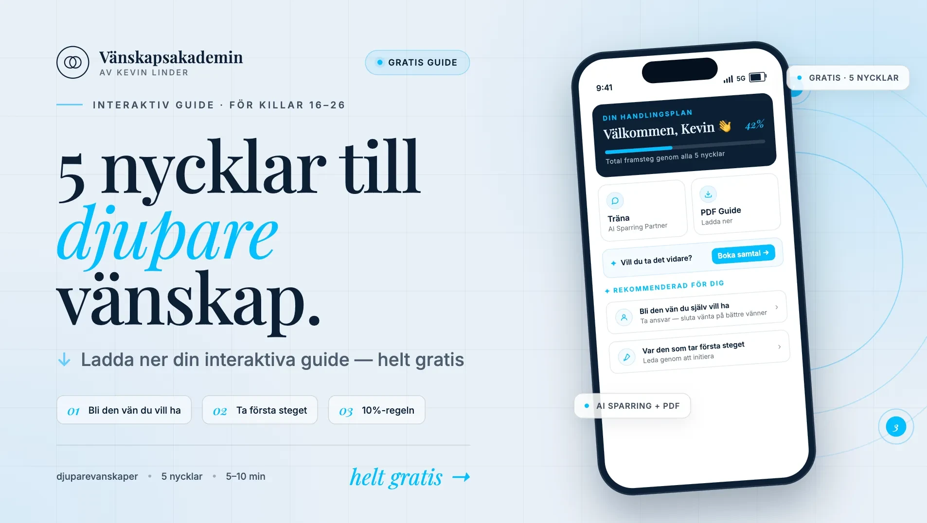 Hämta Din interaktiva Guide lesson poster