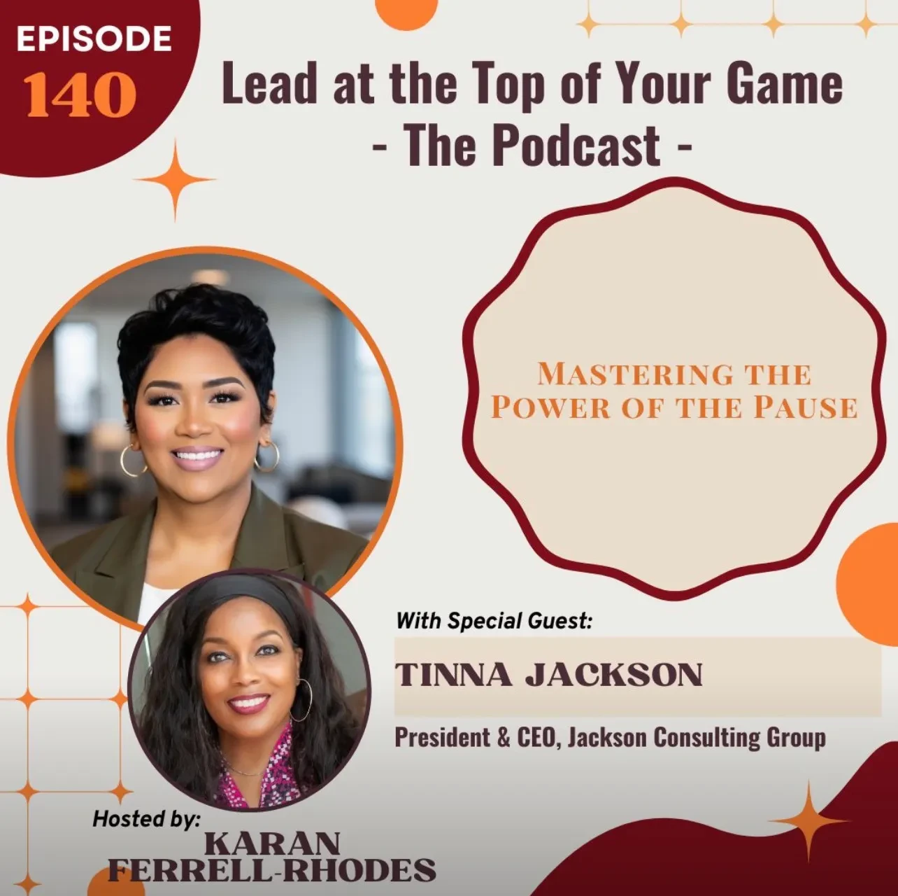 Mastering the Power of the Pause with Tinna Jackson lesson poster