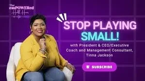 Stop Playing Small: Own Your Patterns, Own Your Power with Tinna Jackson lesson poster