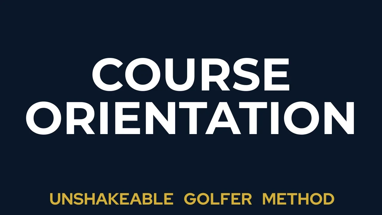 Course Orientation & Approach lesson poster