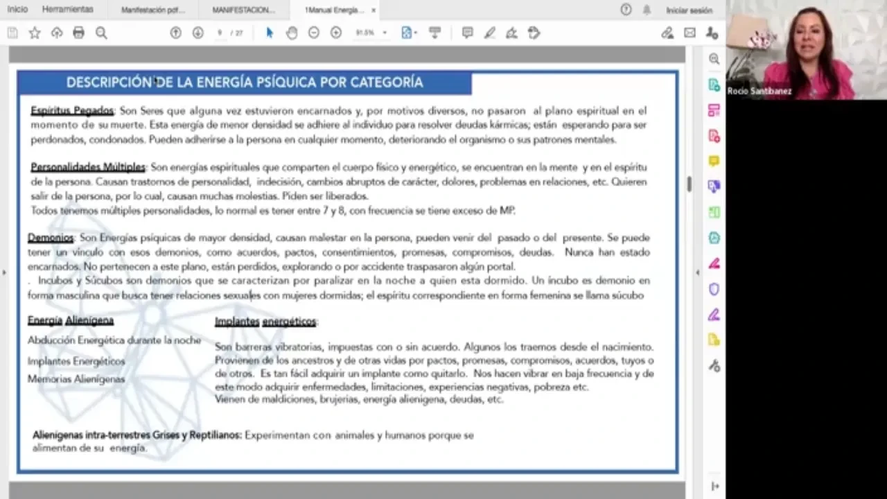 Introducción a la Energía Psíquica PARTE 3 lesson poster