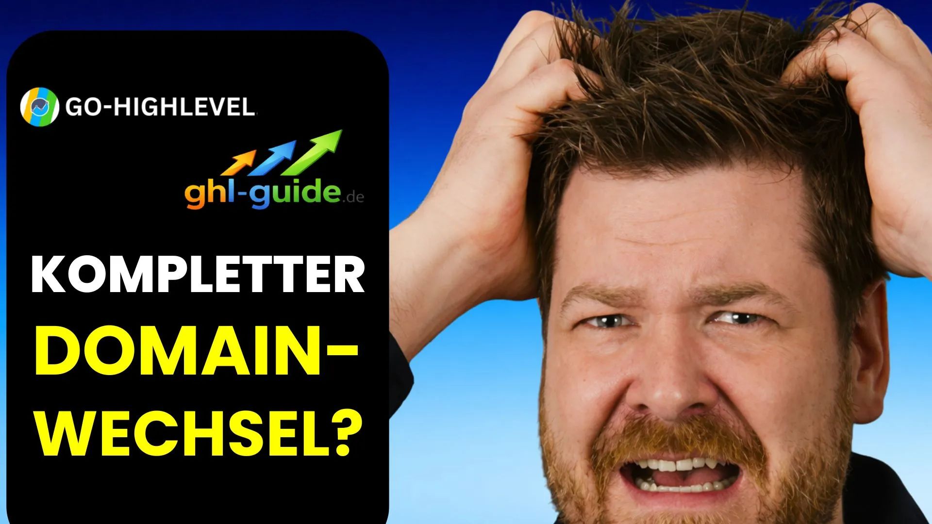 Domainumzug ohne SEO-Verlust in HighLevel: go-highlevel.de → ghl-guide.de in 9 Schritten (nur 1 Redirect) inkl. DNS, Branding, Canonical/OG, Sitemap, Search Console & Google Adressänderung