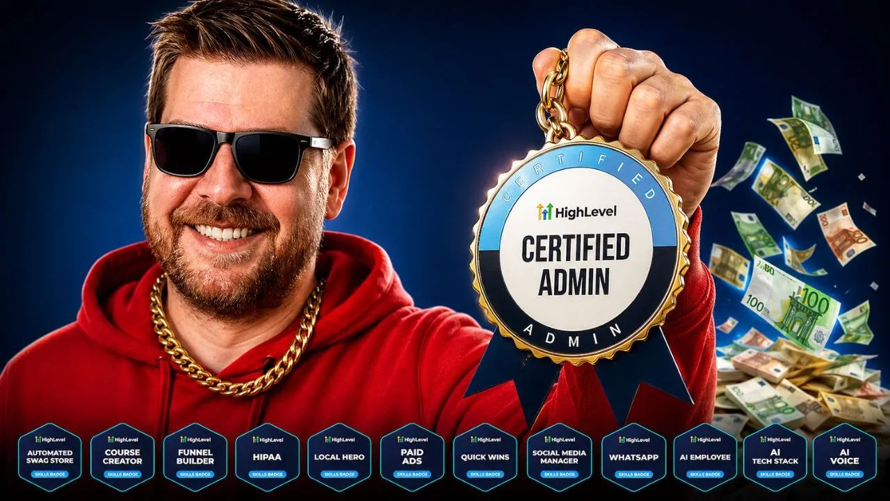 HighLevel Certified Admin erklärt: Ablauf, Kosten, Vorteile und wie du damit Leads und Umsatz generierst
