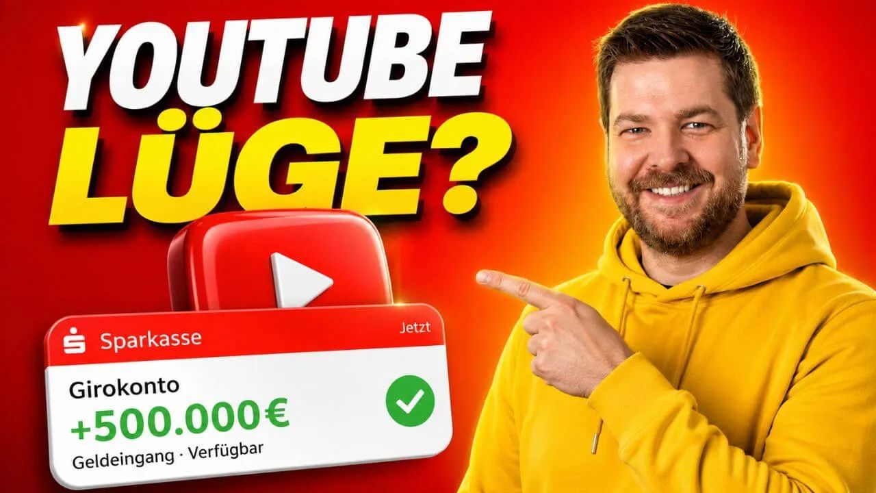 Ich habe 500.000 € mit YouTube verdient: Warum Views, CPM, Werbung und Abonnenten dich beim Geldverdienen komplett täuschen