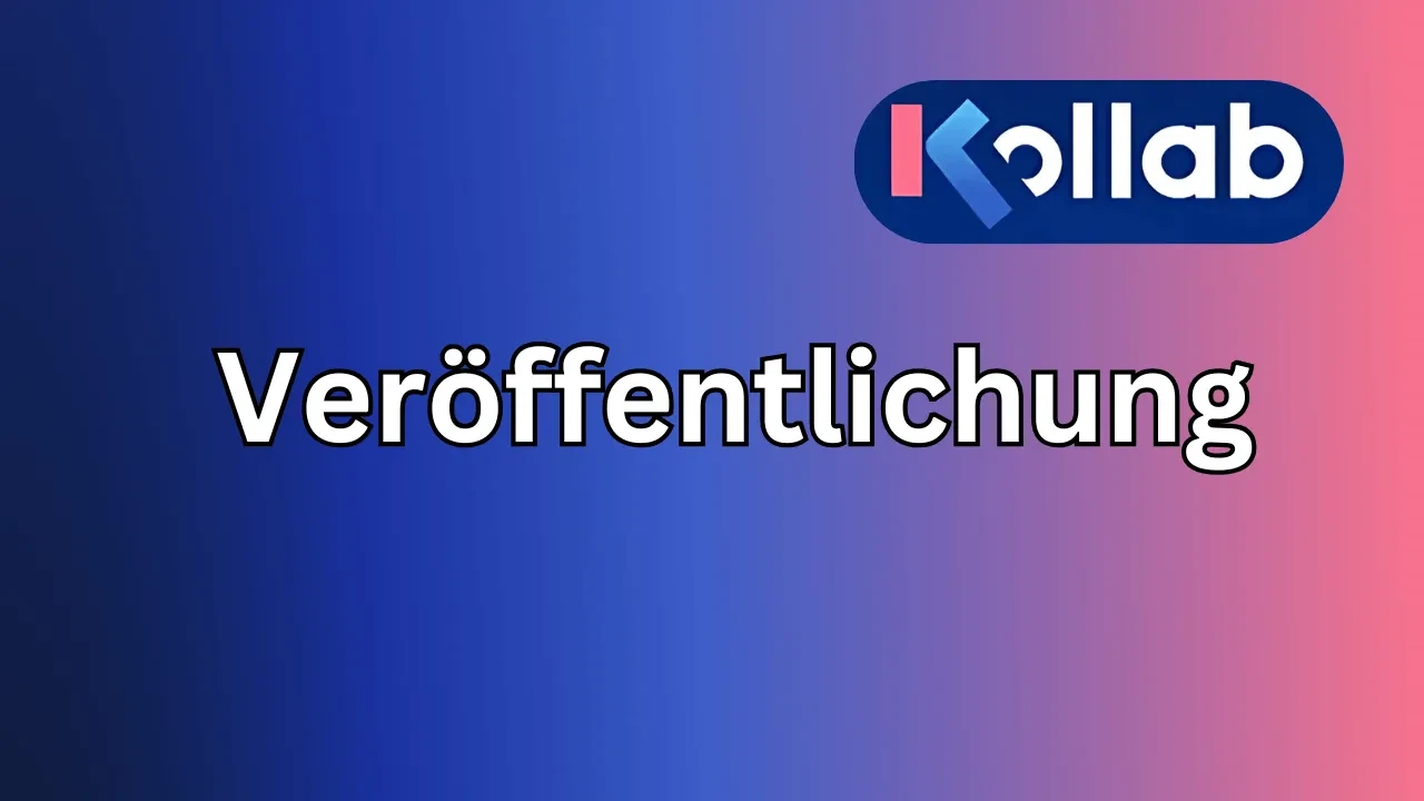 Veröffentliche deinen Kurs lesson poster