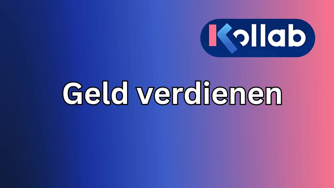 Geld verdienen mit GoKollab lesson poster