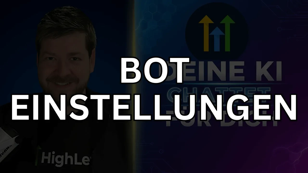 Bot-Einstellungen lesson poster