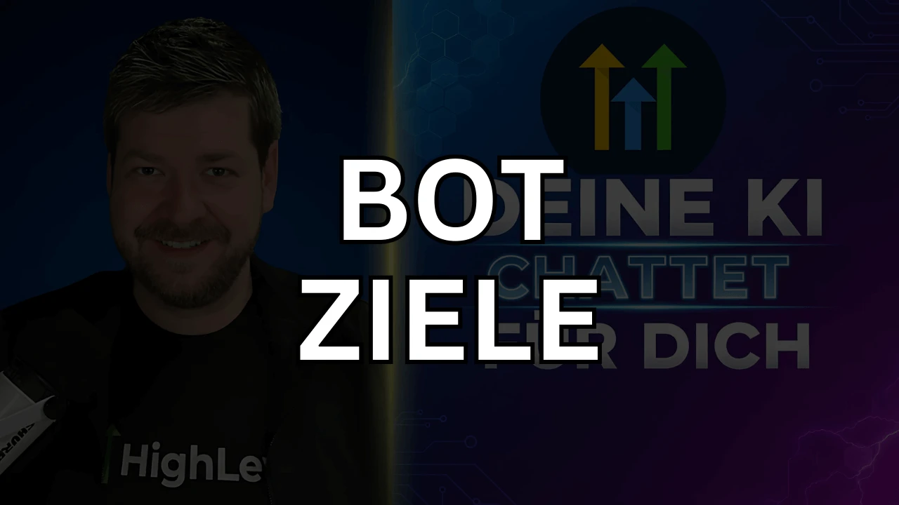 Bot-Ziele lesson poster