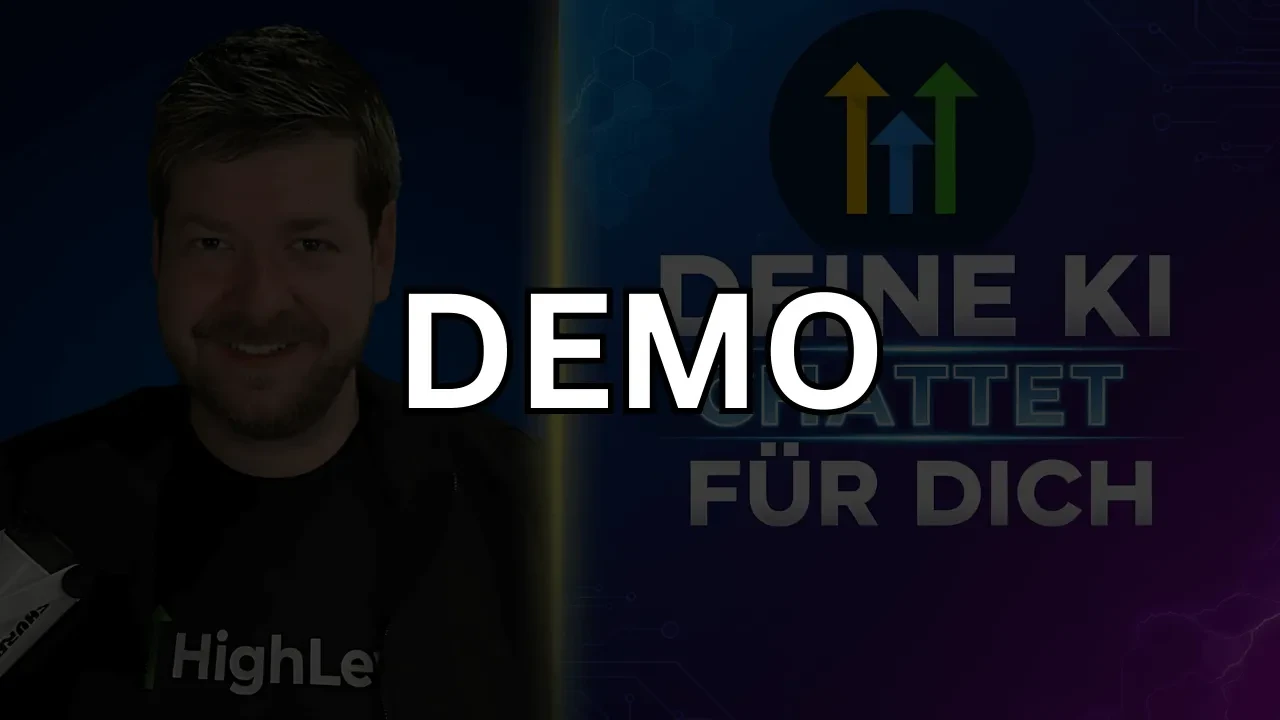 DEMO – Teste deinen Agenten lesson poster
