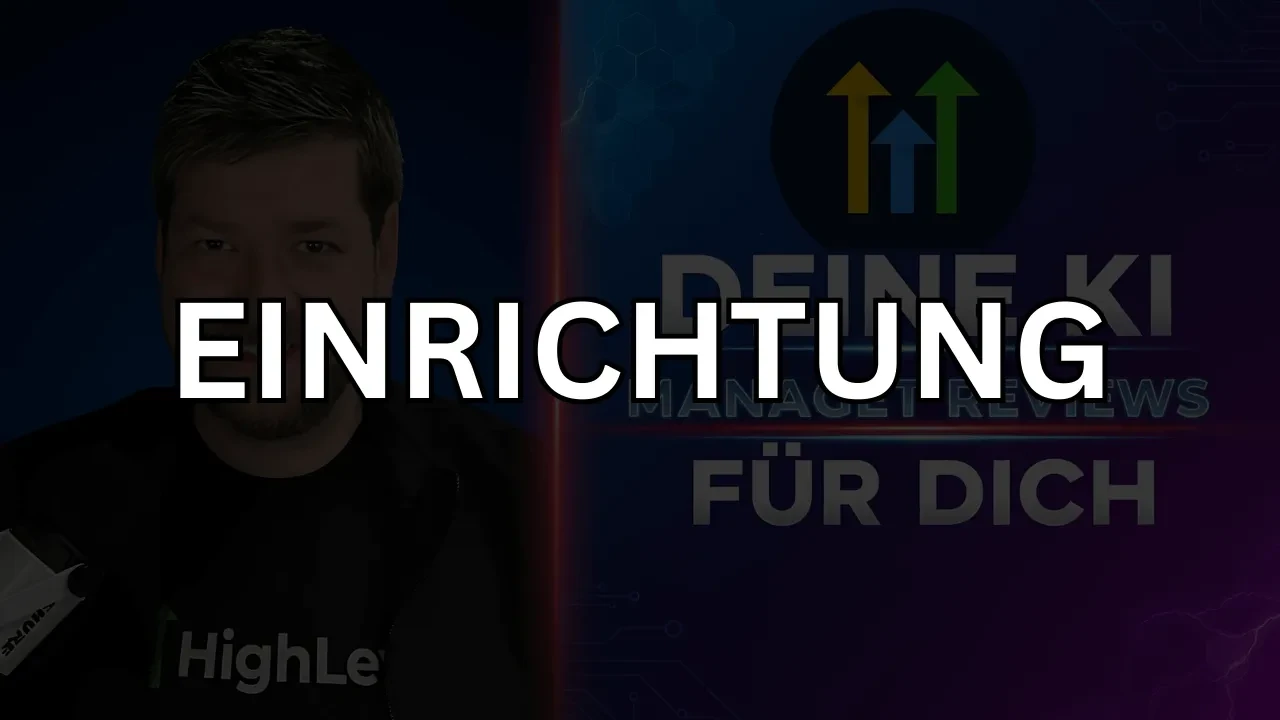 Schritt für Schritt Einrichtung lesson poster